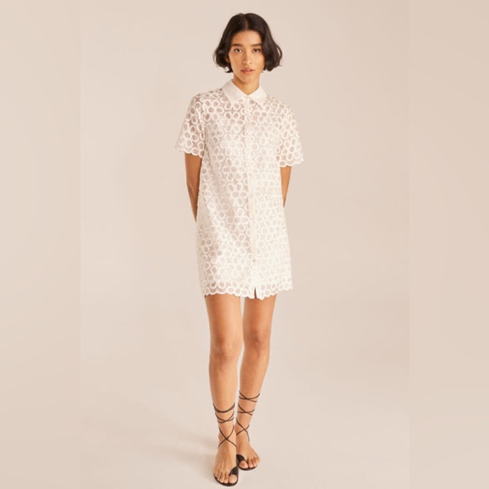 Rebecca Taylor mod fleur shirt dress